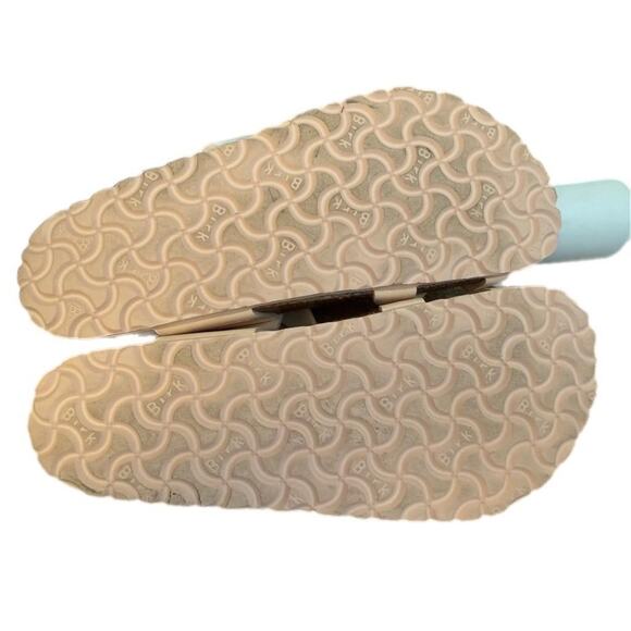 Birkenstock Mayari Vegan Ombre Slide Sandal Pink EUC Women size 40 US 9 - Picture 6 of 6